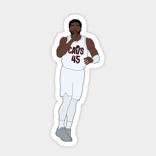 Donovan Mitchell minimal Sticker